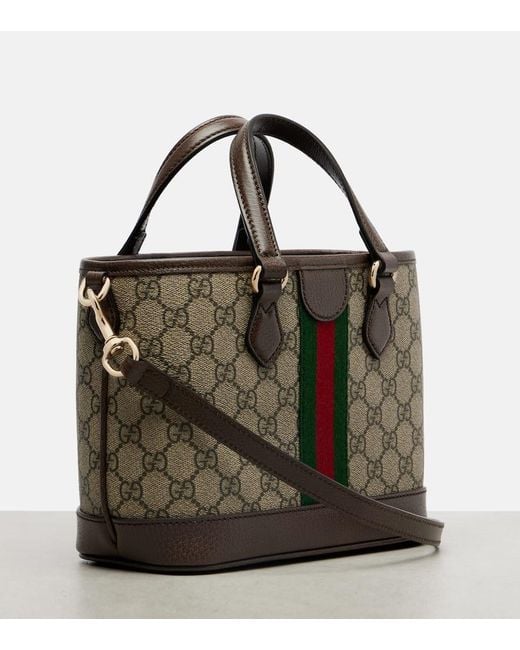 Gucci Black Ophidia Small Tote Bag