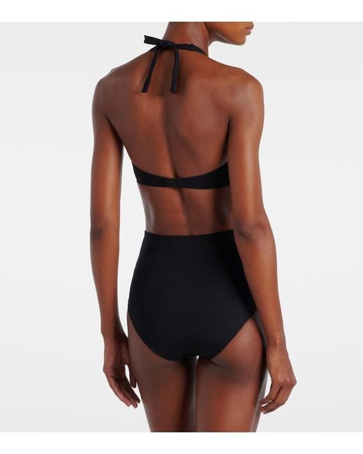 Eres Black Mister High-Rise Bikini Bottoms
