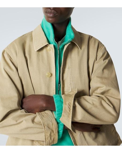 Chaqueta De Algodon Auralee de hombre de color Natural