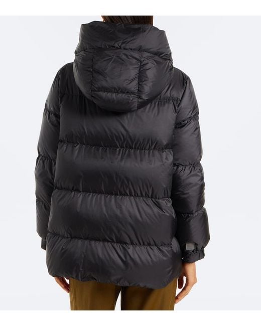 Max Mara Black Technical Down Jacket