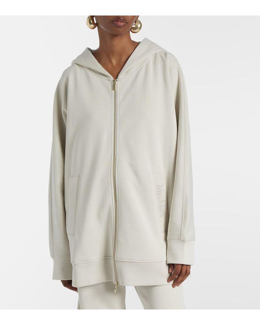 Felpa Verbano di Max Mara in Natural