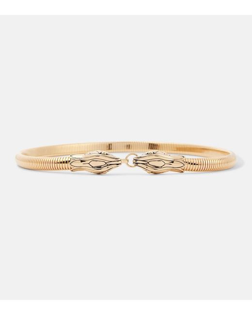 Cinturon Snake Chloé de color Natural