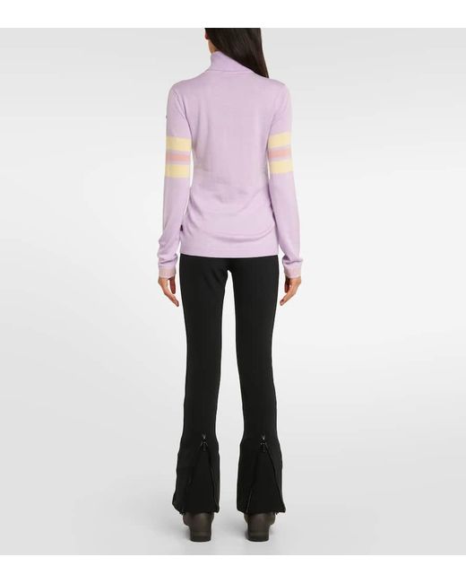 Goldbergh Purple Biscuit Turtleneck Sweater