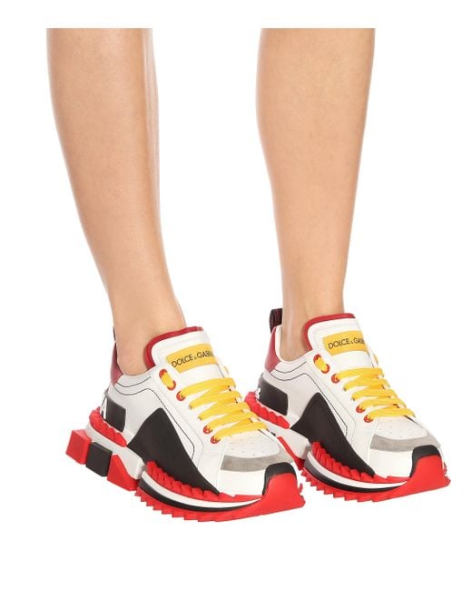 Dolce Gabbana Super Queen Multicolor Sneakers Lyst