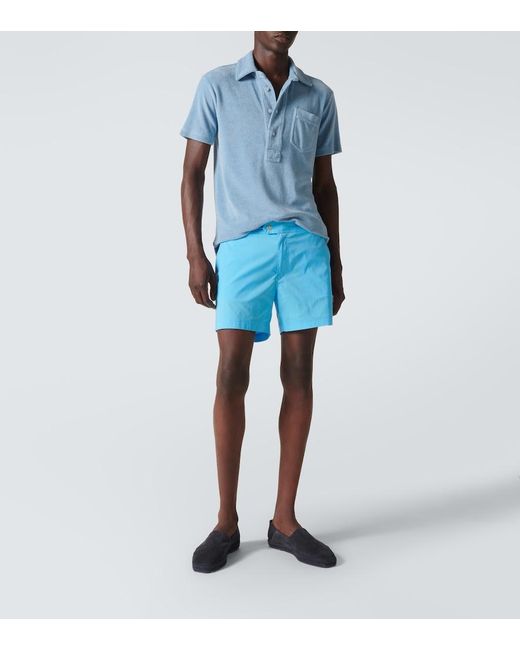 Tom Ford Blue Barnes Suede Espadrilles for men
