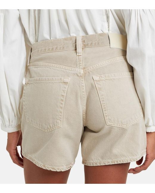 Citizens of Humanity Natural Billie Denim Shorts