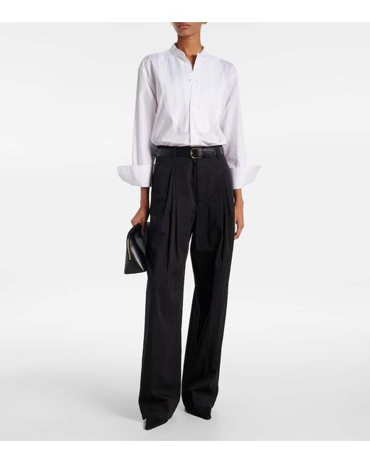 Victoria Beckham White Cotton Shirt
