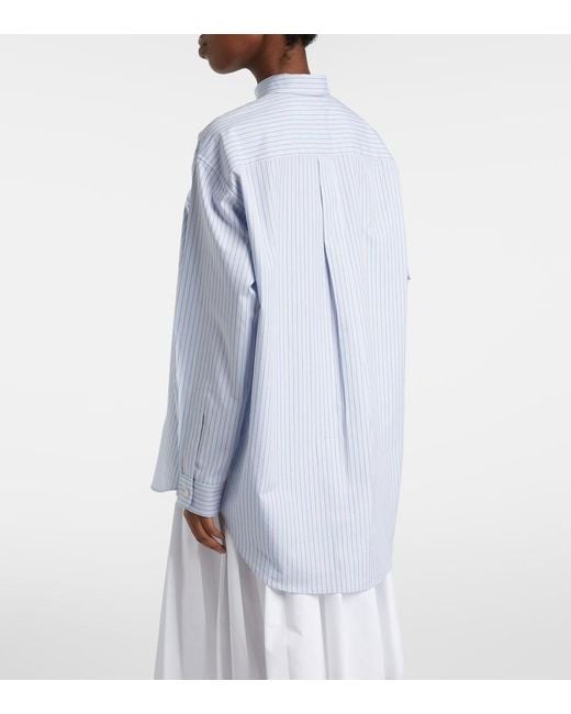Camicia Oversize di Prada in Blue