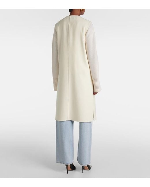 Veronica Beard Natural Hoxton Wool-Blend Vest