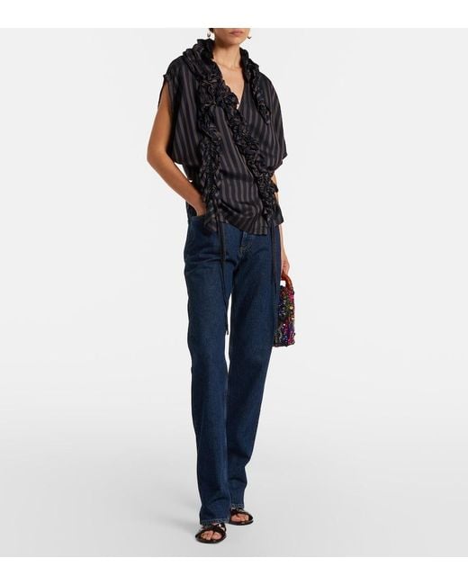 Agolde Blue '90S Straight Jeans