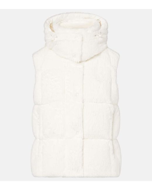 Chaleco De Plumas Luzule Moncler de color White