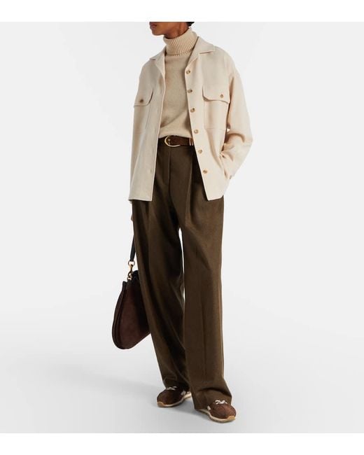 Hogan Brown Cool Allacciato H Suede Sneakers