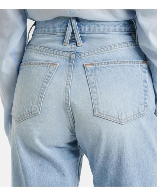 SLVRLAKE Denim Blue London Straight Jeans