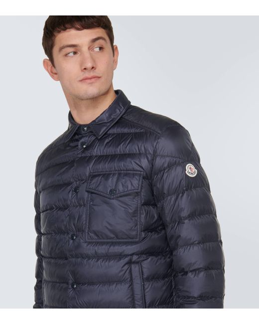 Moncler Blue Tenibres Quilted Down Jacket for men