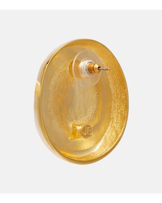 Pendientes Areli Banados En Oro Jennifer Behr de color Metallic