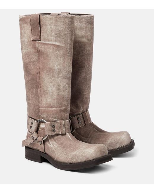 Acne Brown Balius Boots