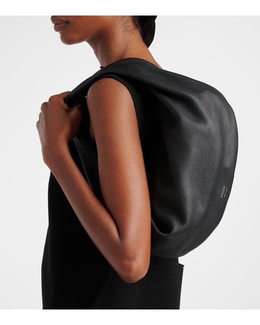 Borsa A Spalla Olivia Medium di Khaite in Black