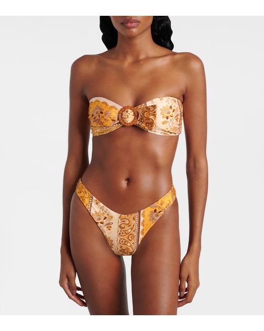 Bikinis Zimmermann de color Metallic