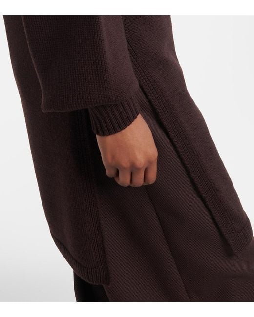 Lemaire Black Wool Sweater
