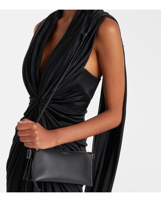 Loewe Black Glim Mini Leather Shoulder Bag