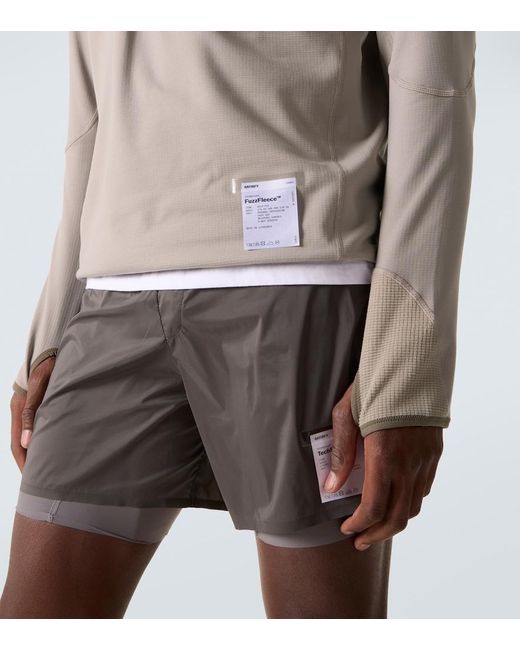 Top Ghostfleece di Satisfy in Gray da Uomo