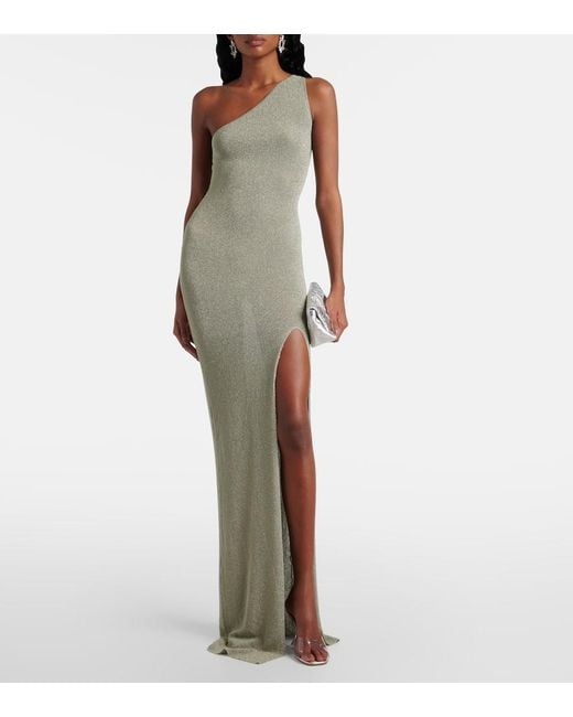 Robe Longue AYA MUSE en coloris Green