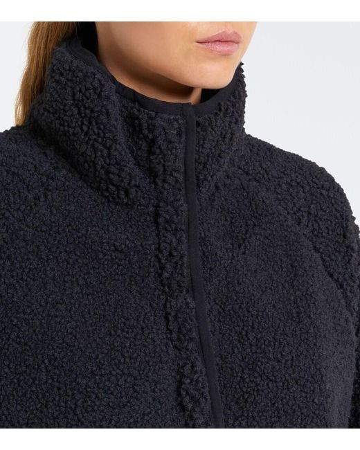The Upside Black Harlow Teddy Sweatshirt