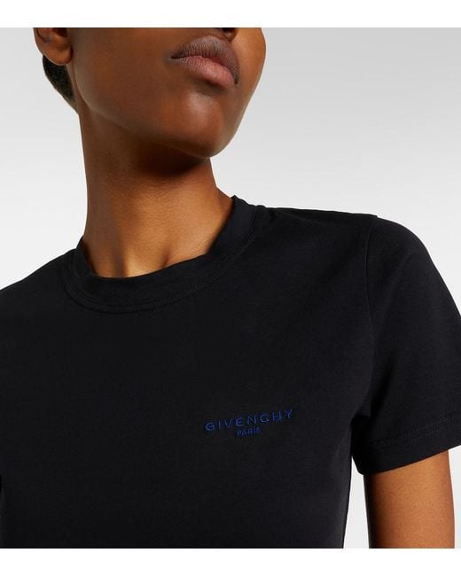 Givenchy Black Cotton Jersey T-Shirt