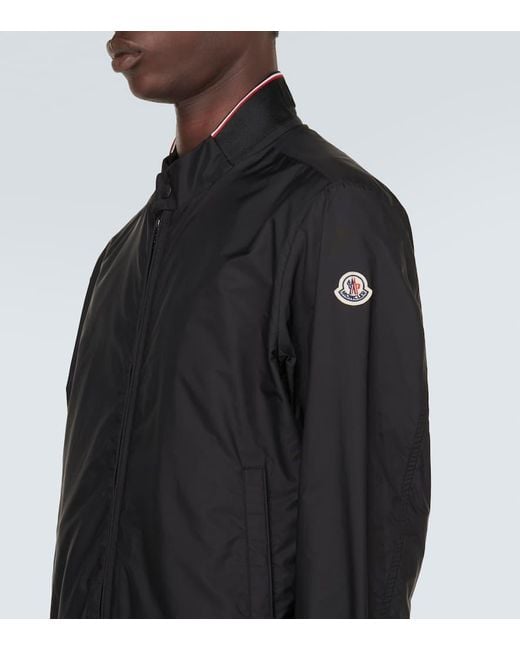 Moncler Black Reppe Technical Jacket for men