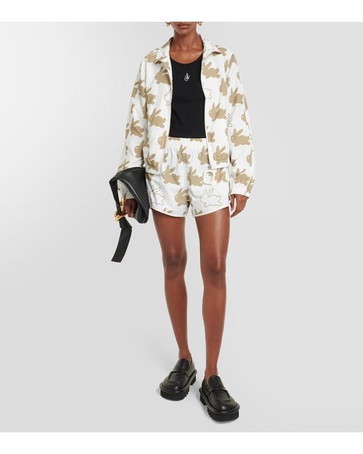J.W. Anderson Metallic Printed Jacket