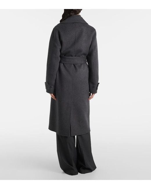 Joseph Black Mantel Aus Wolle Und Kaschmir
