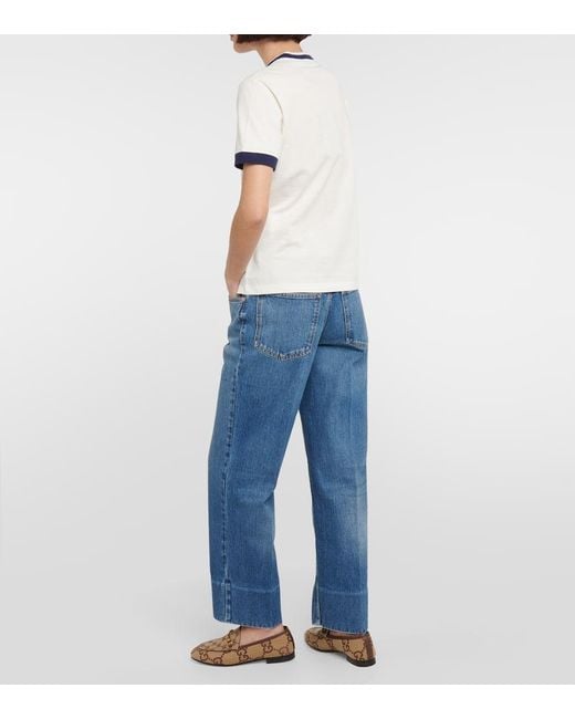 Gucci White Subtle Logo T-shirt