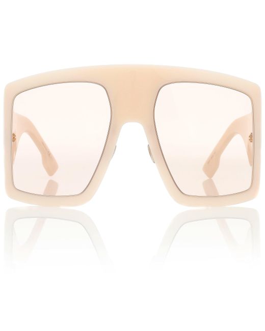 Loewe Shield Tortoiseshell-acetate Sunglasses One Size - Black Brown Multi  | Editorialist