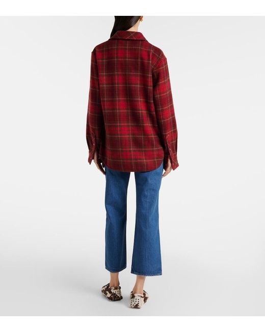 Citizens of Humanity Blue Faye Vintage Cropped Straight Jeans
