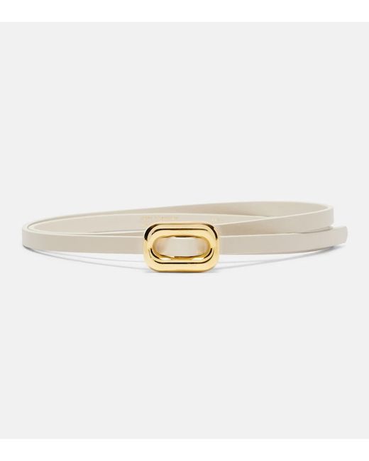 DEHANCHE Natural Venura Leather Belt