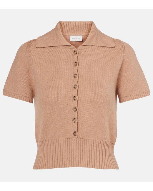 Top di Magda Butrym in Natural