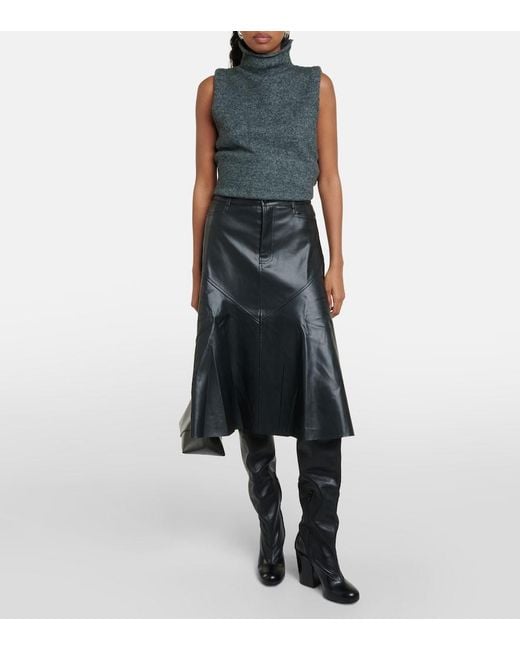 Proenza Schouler Black Label Jesse Midi Skirt