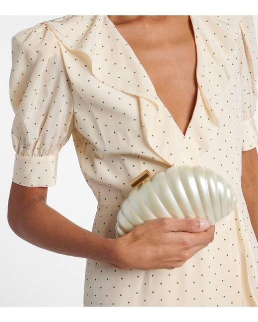 Jonathan Simkhai White Clutch Monet