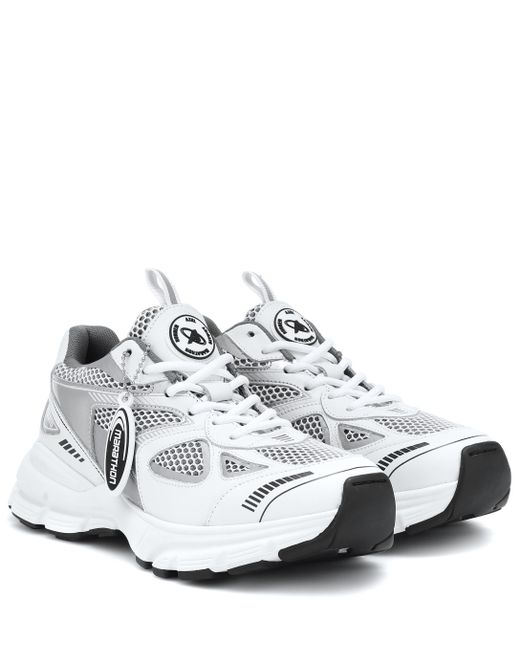 Axel Arigato White Marathon Runner Leather Sneakers