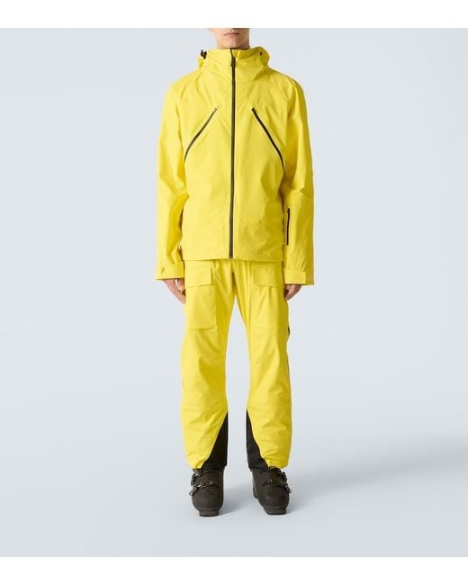 Aztech Mountain Yellow Hayden 3L Shell Ski Jacket for men