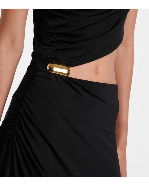 ViX Black X Rosie Huntington-Whiteley Tina Maxi Dress
