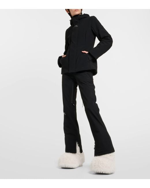 Balenciaga White Alaska Faux Fur Snow Boots