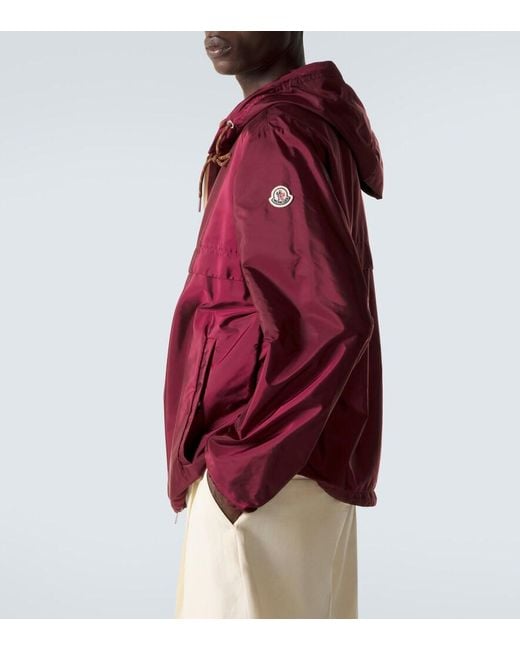 Moncler Purple Nidge Technical Jacket for men