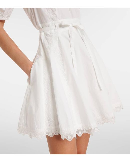 Robe Camila Brodee En Coton Ulla Johnson en coloris White