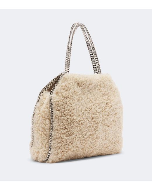 Stella McCartney Natural Falabella Medium Shoulder Bag