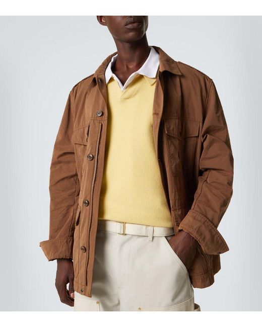Moncler Brown Amnicon Field Jacket for men