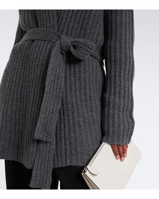Lisa Yang Black Jacqueline Cashmere Wrap Cardigan