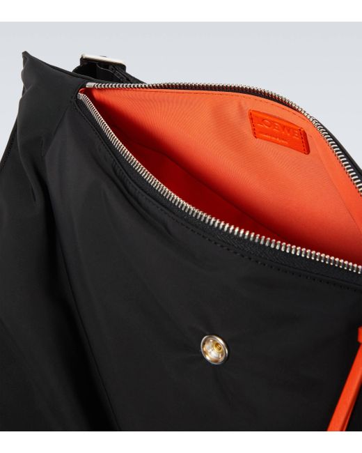 Loewe Black Anton Sling Shoulder Bag for men