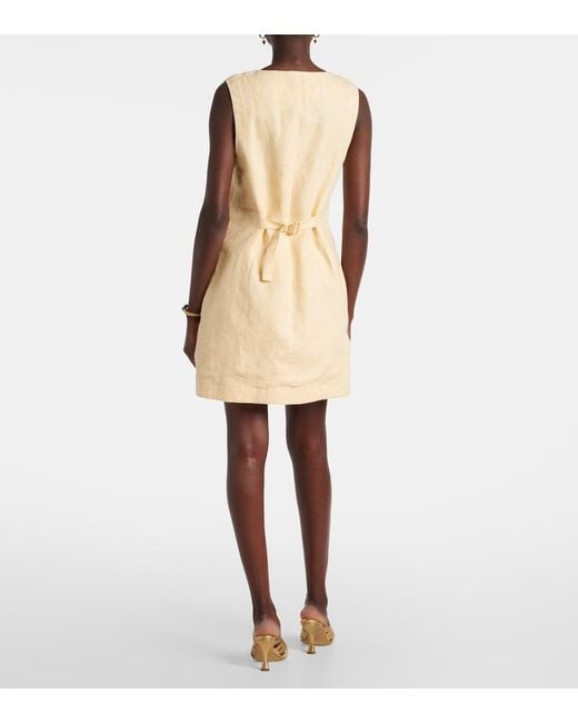 Posse Natural Emma Linen Minidress