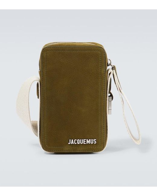 Jacquemus Messenger Bag Le Cuerda Vertical in Green für Herren